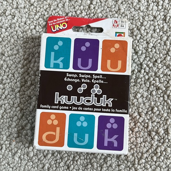 Vintage Mattel Card game kuuduk NIP - Picture 2 of 6